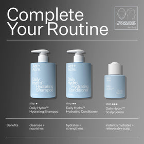 ACT+ ACRE bottle staged in a bathroom lifestyle scene promoting everyday use