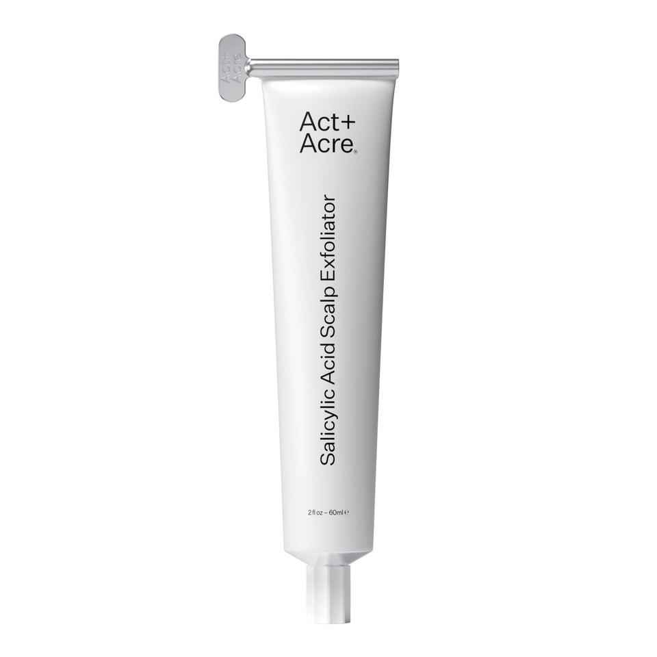 Act+ Acre front packaging showing clean pre-wash scalp treatment benefit