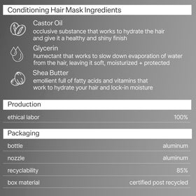 ACT+ ACRE back label close-up listing silicone-free, vegan, and cruelty-free features