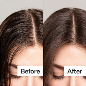 ACT+ ACRE powder texture close-up highlighting oil-absorbing rice powder
