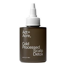ACT+ ACRE front packaging showing the scalp detox oil and benefits