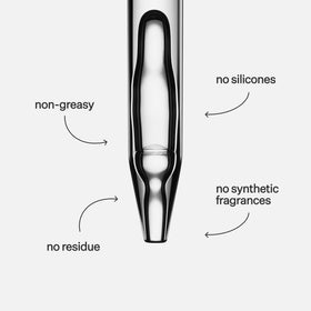ACT+ ACRE demonstration of serum applied to scalp to reduce shedding effectively