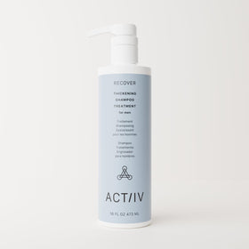 ACTIIV pump close-up highlighting easy dispensing and controlled product use