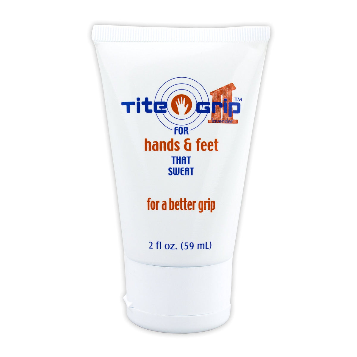 Active Solutions Tite Grip II front bottle view showing label and compact travel-friendly size to improve grip