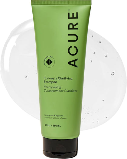 Acure front bottle showing label and clean design for easy identification