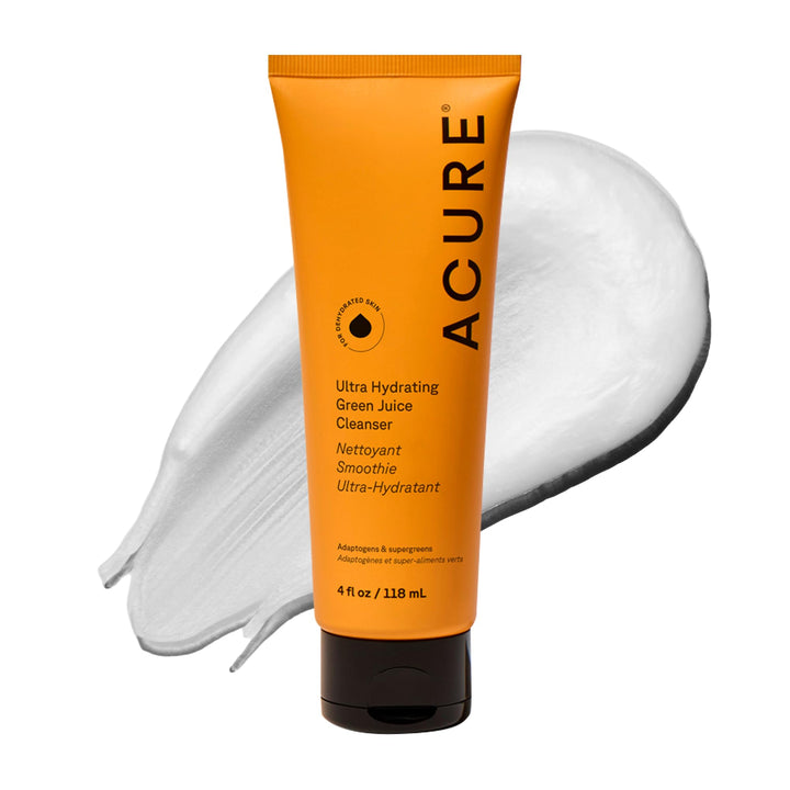 Acure front packaging showing full label and benefits