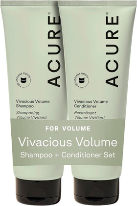 Acure front packaging showing bottles and product benefits for visible lift