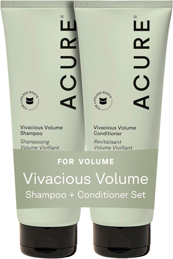 Acure front packaging showing bottles and product benefits for visible lift