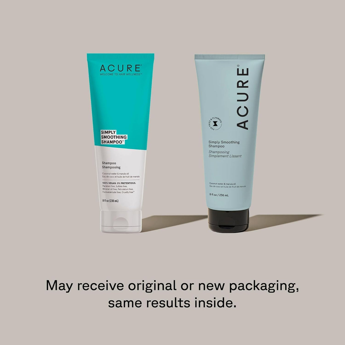 Acure marula oil droplets close-up highlighting smoothing benefits