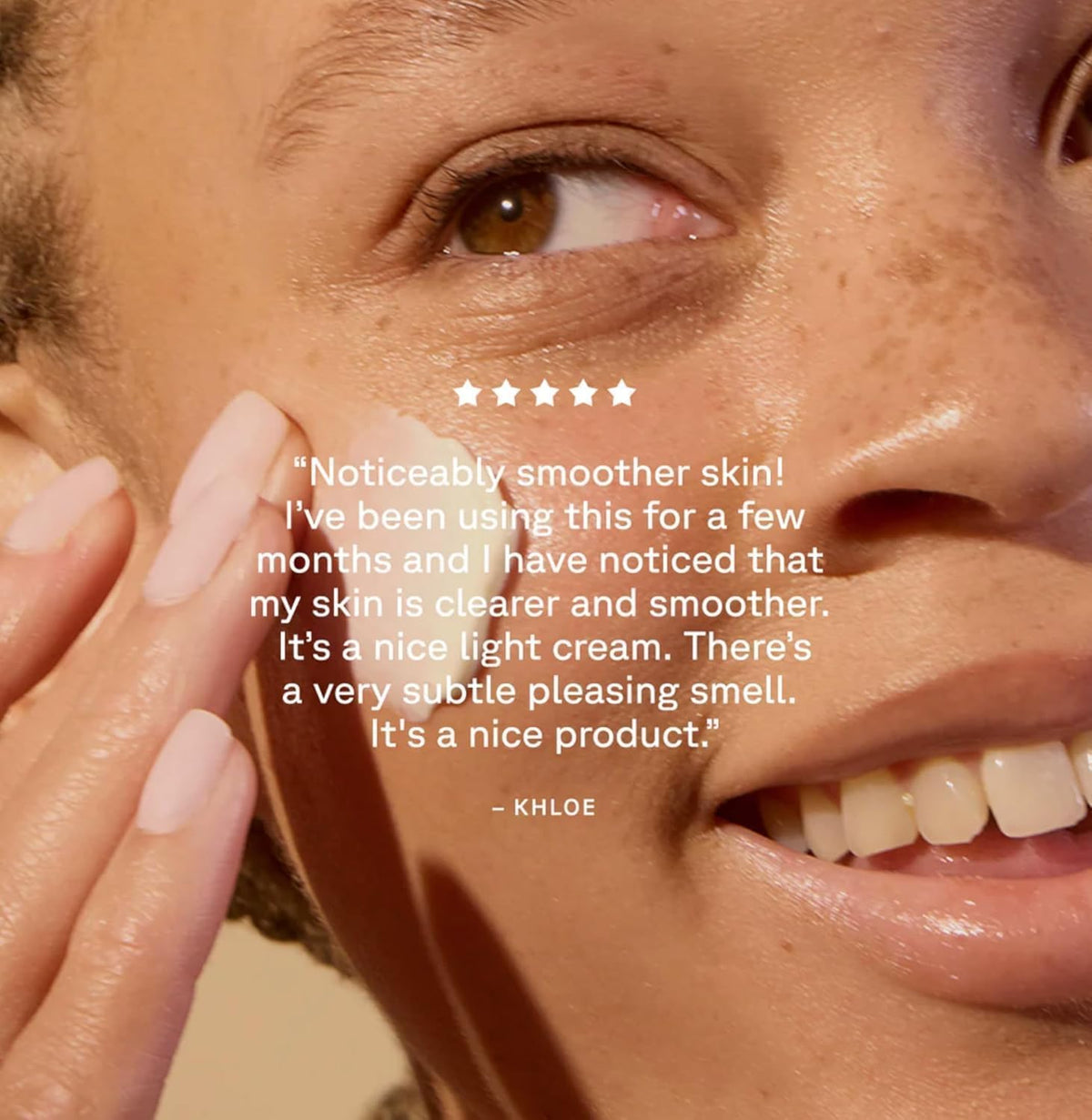 Acure night cream close detail showing rich restorative cream