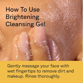 Acure product in bathroom routine setting conveying everyday cleansing benefit