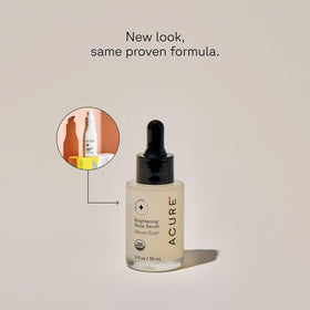 Acure serum dropper dispensing lightweight texture for quick absorption