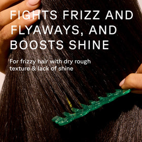 Acure marula oil ingredient close-up for frizz-smoothing shine