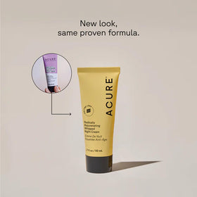 Acure whipped cream texture close-up highlighting lightweight, fast-absorbing finish