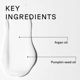Acure argan and pumpkin seed oils visualizing natural ingredients for nourishment