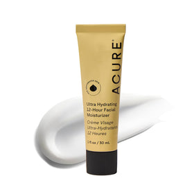 Acure front jar showing clean branding and deep hydration benefits