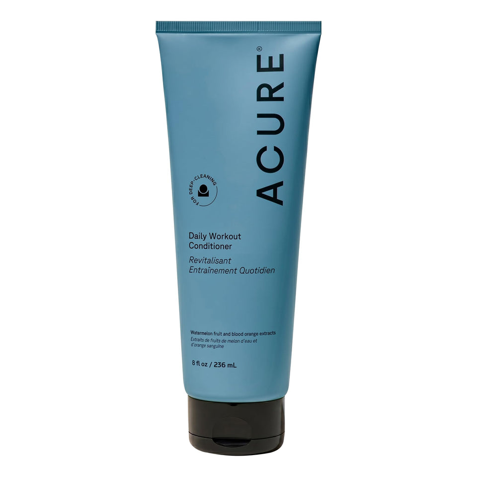 Acure front packaging showing bottle and label, promoting lightweight hydration