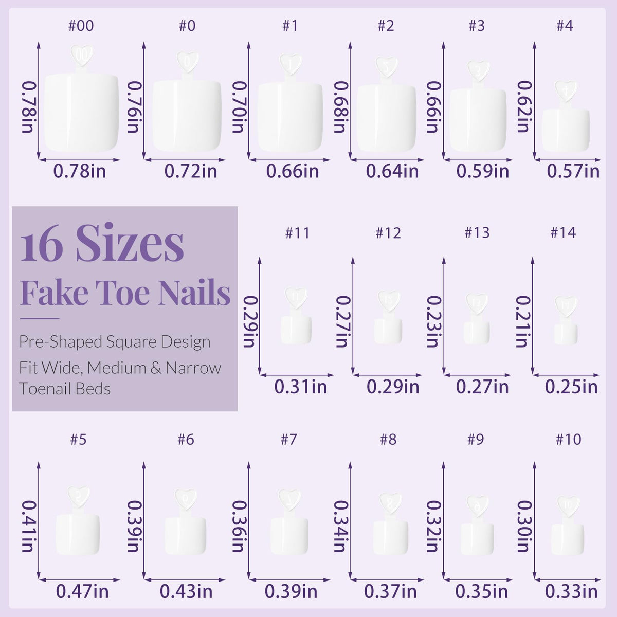 AddFavor adhesive tabs and mini file included for quick application