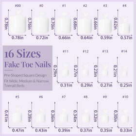 AddFavor adhesive tabs and mini file included for quick application