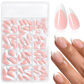 AddFavor front packaging showing 240pcs French tip set and benefits