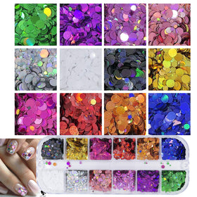AddFavor iridescent star flakes detail showing holographic shine for sparkle