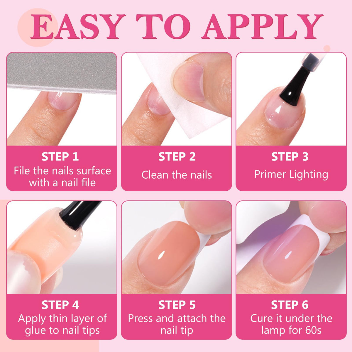 AddFavor lifestyle image of woman wearing French tips for elegant everyday style