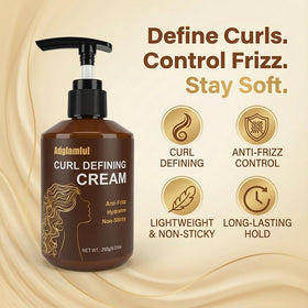 Adglamful cream texture close-up highlighting smooth, lightweight hydration