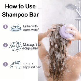 ADUTRY bars in shower use showing easy application and faster styling benefit
