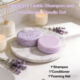 ADUTRY shampoo bar close-up revealing texture and gentle lathering benefit