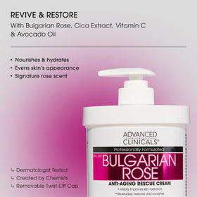 Advanced Clinicals open tub revealing creamy texture and easy spread