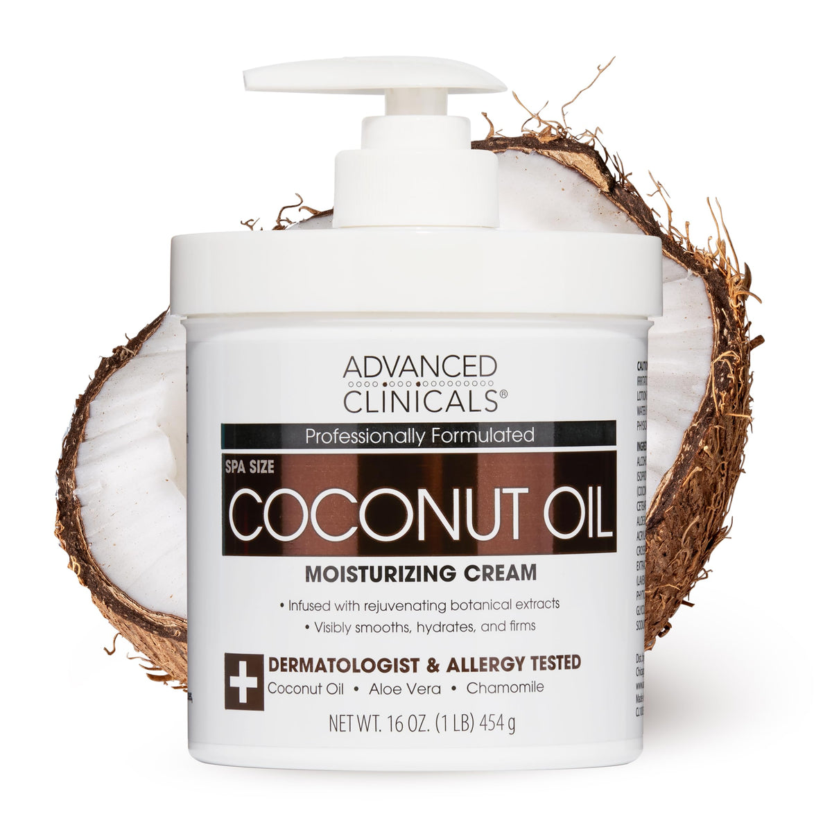 Advanced Clinicals jar front view showing product and branding for quick recognition