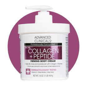 Advanced Clinicals jar front view showing clean packaging and benefit