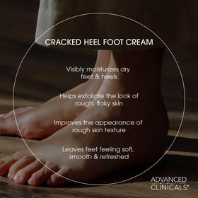 Advanced Clinicals cream texture swipe highlighting rich shea butter hydration