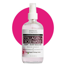 Advanced Clinicals front bottle packaging showing product and benefit hydration