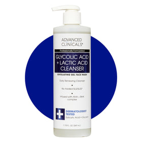 Advanced Clinicals front bottle showing label and size for clear identification and benefits