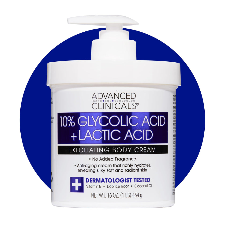 Advanced Clinicals front packaging 16 oz showing product and benefits