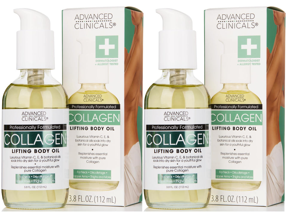 Advanced Clinicals front packaging showing bottle and label, showcasing professional formulation benefits