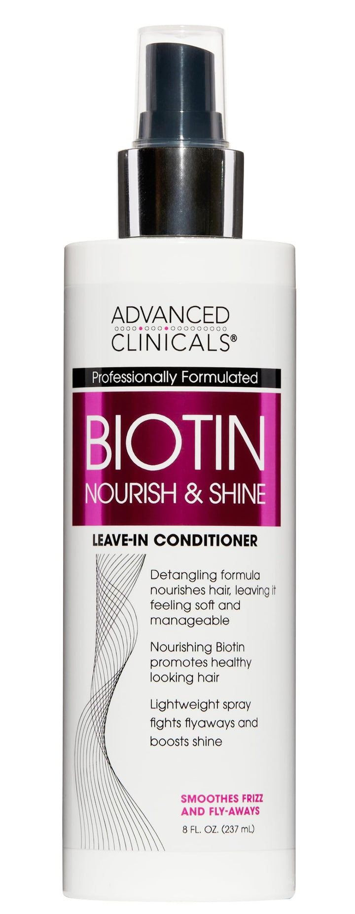 Advanced Clinicals front bottle view showing label and benefits