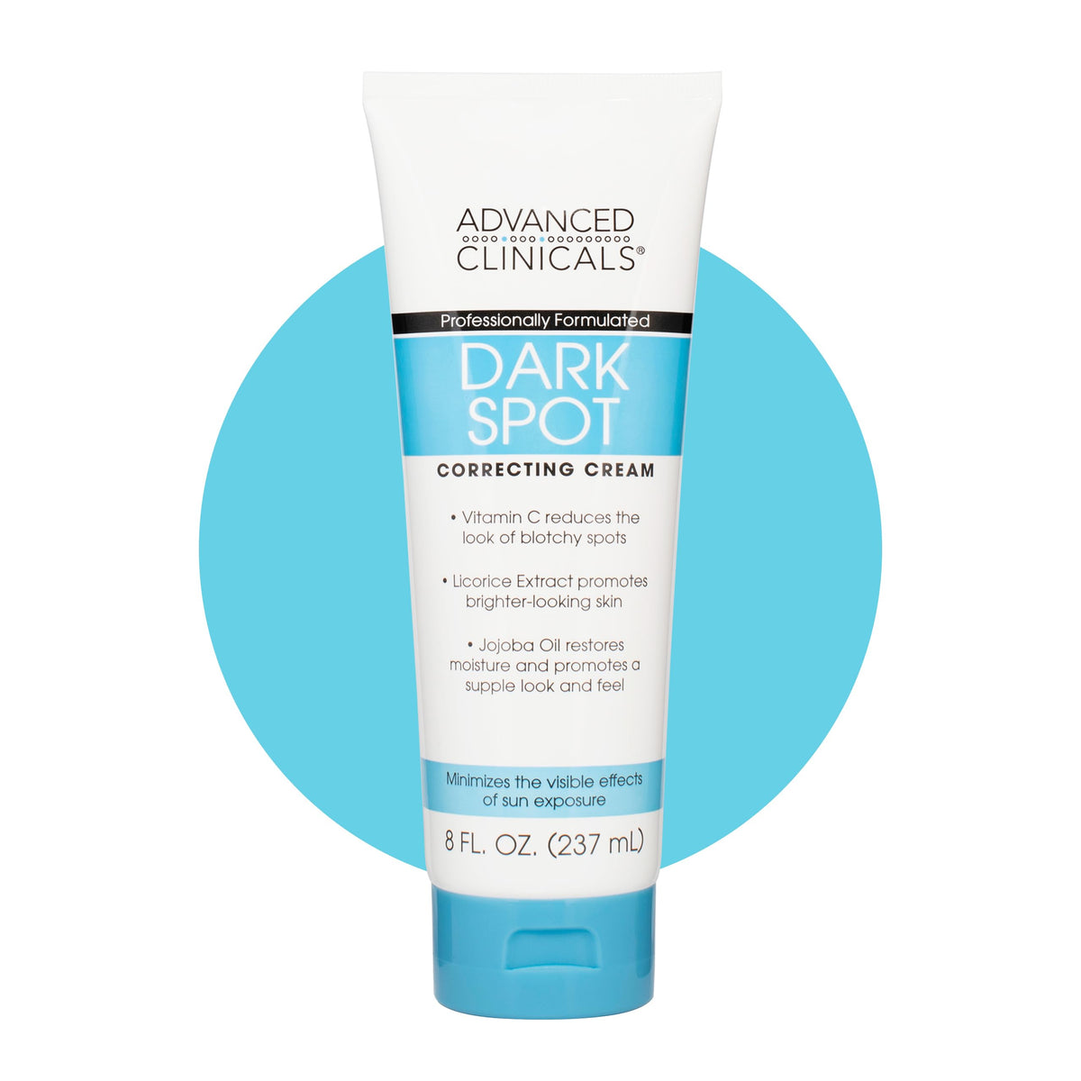 Advanced Clinicals front tube showing brand and product soothing moisturizer