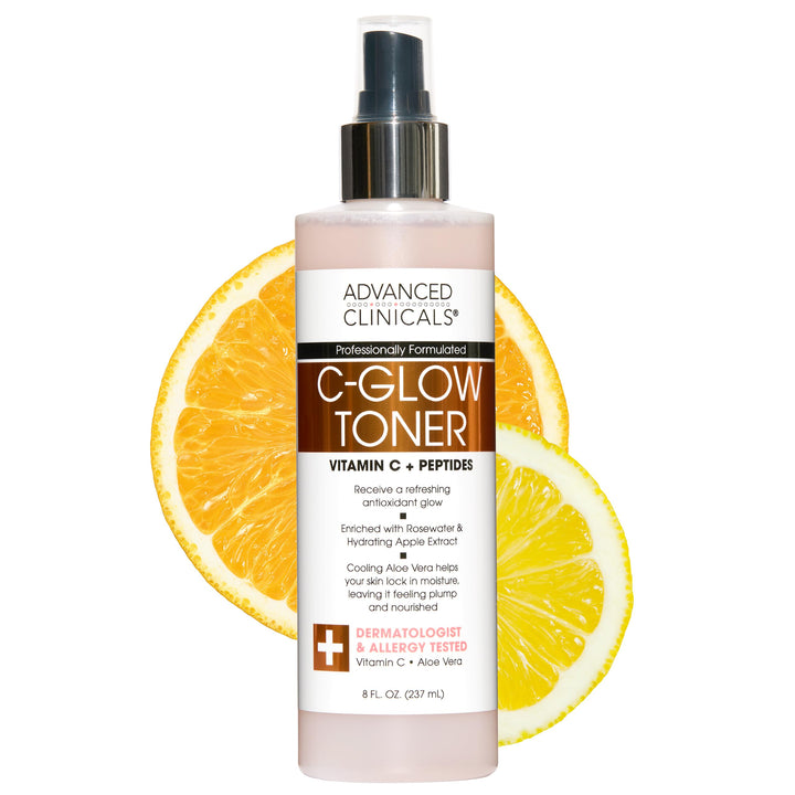 Advanced Clinicals front bottle showing product branding and size benefits