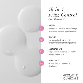 Advanced Clinicals coconut and bamboo ingredients highlighting natural nourishment