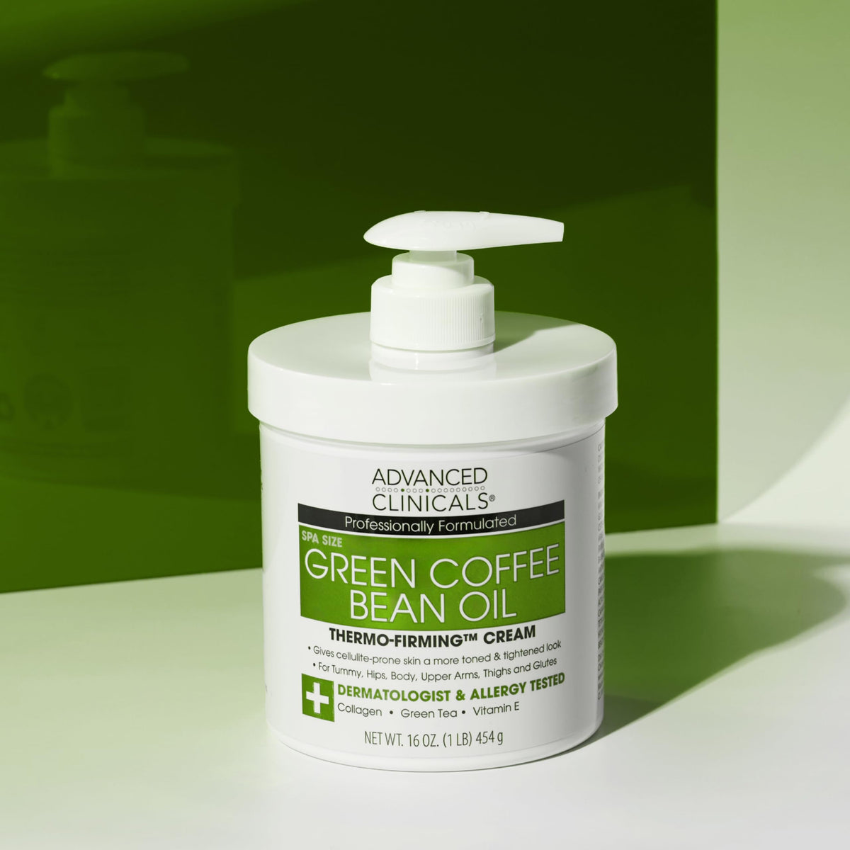 Advanced Clinicals open jar revealing rich cream for deep hydration