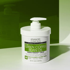 Advanced Clinicals open jar revealing rich cream for deep hydration