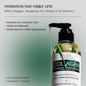Advanced Clinicals label close-up highlighting collagen, vitamins, and formula transparency benefits
