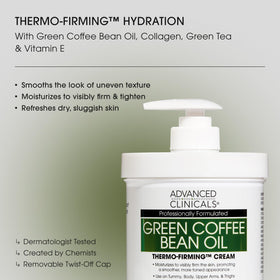 Advanced Clinicals open jar texture showing rich cream for deep hydration