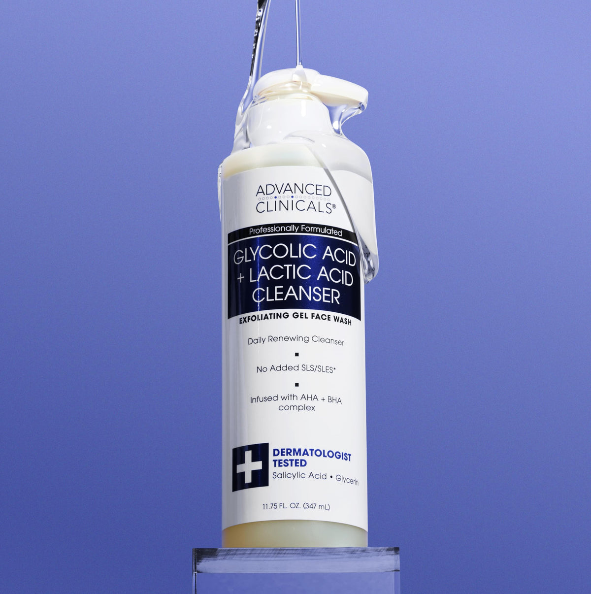 Advanced Clinicals with peppermint and eucalyptus elements emphasizing invigorating scent and cooling feel