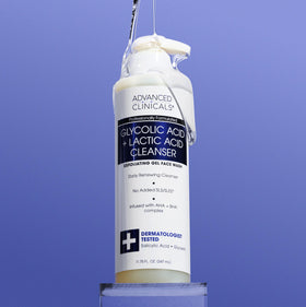 Advanced Clinicals with peppermint and eucalyptus elements emphasizing invigorating scent and cooling feel