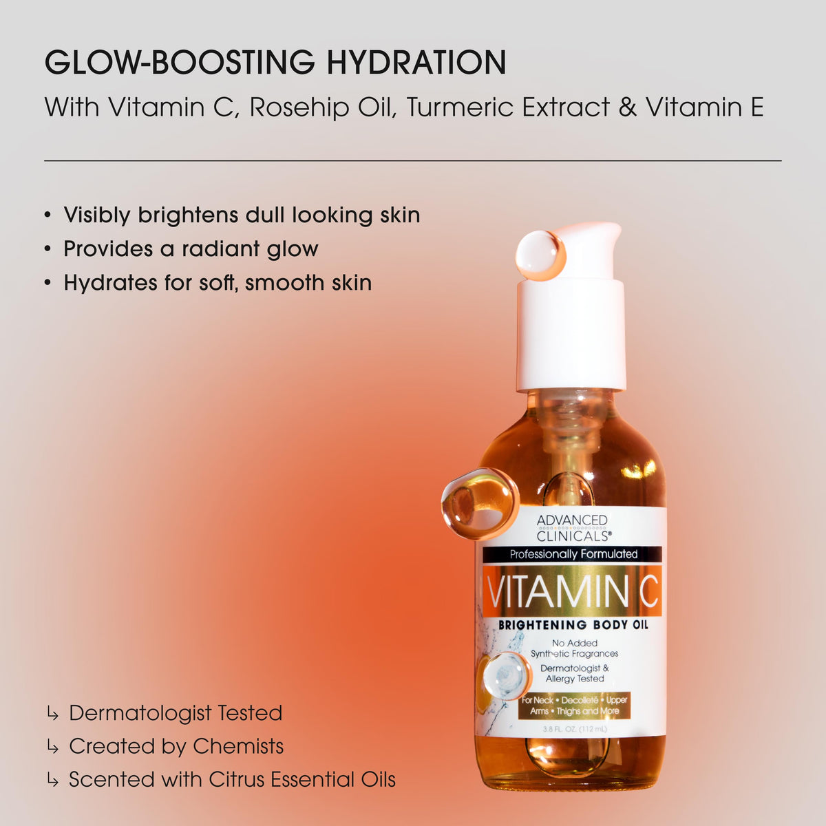 Advanced Clinicals dispensing pump demonstrating easy, controlled application