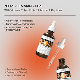 Advanced Clinicals pump dispensing gel serum showing smooth texture for easy application