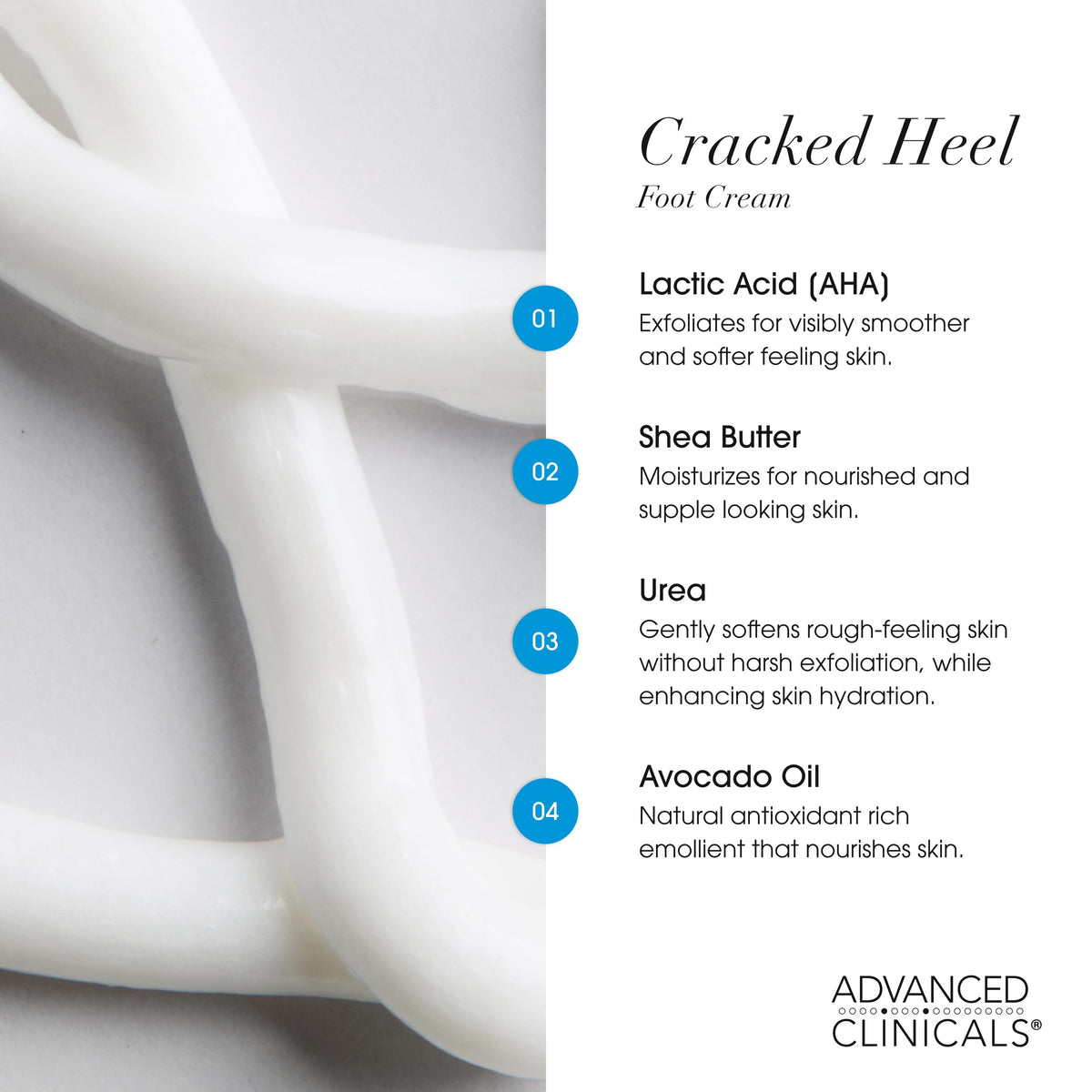 Advanced Clinicals shea butter ingredient closeup to demonstrate deep nourishment